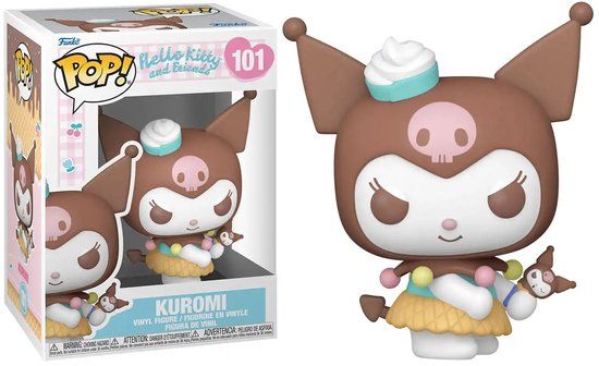 Funko Hello Kitty and Friends - Kuromi (Ice Cream) vinylfiguur 101
