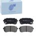 Blue Print ADG04282 Remblokset, set van vier