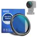 NEEWER 40 mm CPL-filter compatibel met Vantrue N4 Pro N5 E1 Pro E1 E2 E3 E1 Lite S1 Pro N2X dashcam, ultraslanke circulaire polariserende verstelbare filter, vermindert verblinding/reflectie