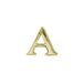 Rayher - Wasmotief: Alpha + Omega, 25 mm, SB-Btl. 2 delen, goud