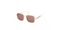 Max &co MO0164 Shiny white 53/17/140 WOMAN Zonnebrillen