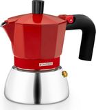 Monix Italiaanse Koffiezetapparaat - Rood