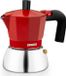 Monix Italiaanse Koffiezetapparaat - Rood