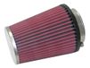 K&N RC-9360 Universele chroomfilter voor motorfiets
