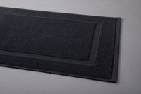 The Linen Room Badmat – 50 x 70 cm – Set van 2 – 100% Katoen – 850 GSM Dubbelgetwijnd 20/2 Garen – OEKO-TEX® – Extra Dik & Hoog Absorberend – Antraciet