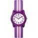 Timex TIME Machines® 29 mm blå/gul rand elastiskt tyg barnklocka, Lila/rosa, Childrens, rem