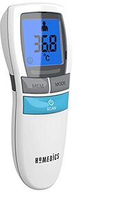 HoMedics Infrared Body Thermometer - 3 in 1 Thermometer - Ear, Forehead & Surface Temperature