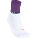 Falke RU4 Endurance Compression Hardloopsokken Dames-Wit,Paars, Maat 37-38