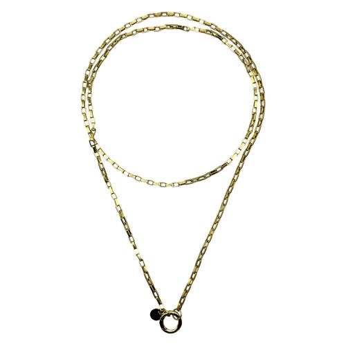 Bonnie Studios gold plated ketting Long Chain