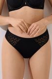 Lisca Zwarte elegante slip Opal - Zwart - Maat 36