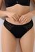 Lisca Zwarte elegante slip Opal - Zwart - Maat 36