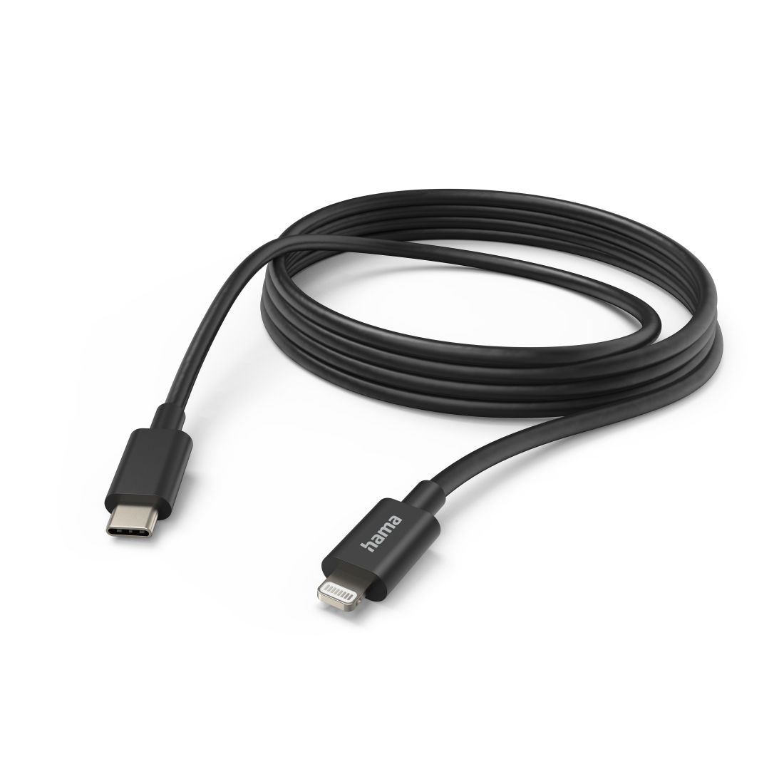 Hama USB-C naar Lightning Kabel - 3m - Zwart