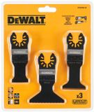 DeWALT 3-delige accessoireset voor oscillerende multischuurmachines DT20760