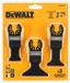 DeWALT 3-delige accessoireset voor oscillerende multischuurmachines DT20760