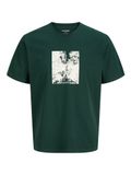 JACK & JONES Shirt donkergroen