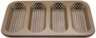 Zenker Perforeerbare Broodvorm voor 4 Mini Baguettes Mojave Gold