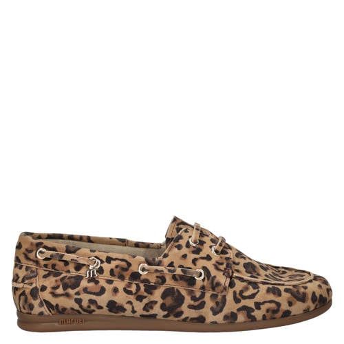 Maruti Eliza suède bootschoenen beige/cognac/zwart