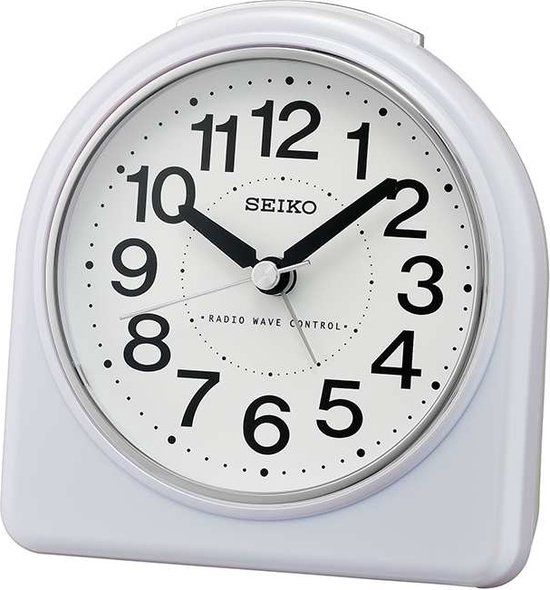 Seiko wekker - radio gestuurd - met snooze functie QHR204W