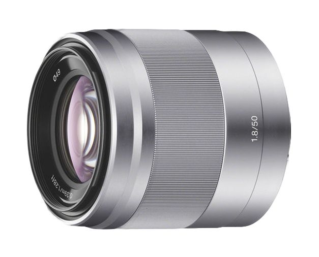 Sony SEL50F18 - 50mm f/1.8 - Silver - E-Mount Lens