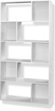 Casame Evora Boekenkast Wit MDF 83x24x173cm met Lade