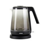 Livoo - Waterkoker van glas 1,7L DOD216N - 1850W - 2200W, borosilicaatglas, achtergrondverlichting binnenverlichting