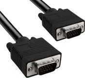 Vultech 5m VGA, 5 m, VGA (D-Sub), VGA (D-Sub), Mannelijk, Mannelijk, Zwart