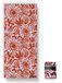 Woodsandwaves Serviette de plage 'Burning Sun' orange-rouge