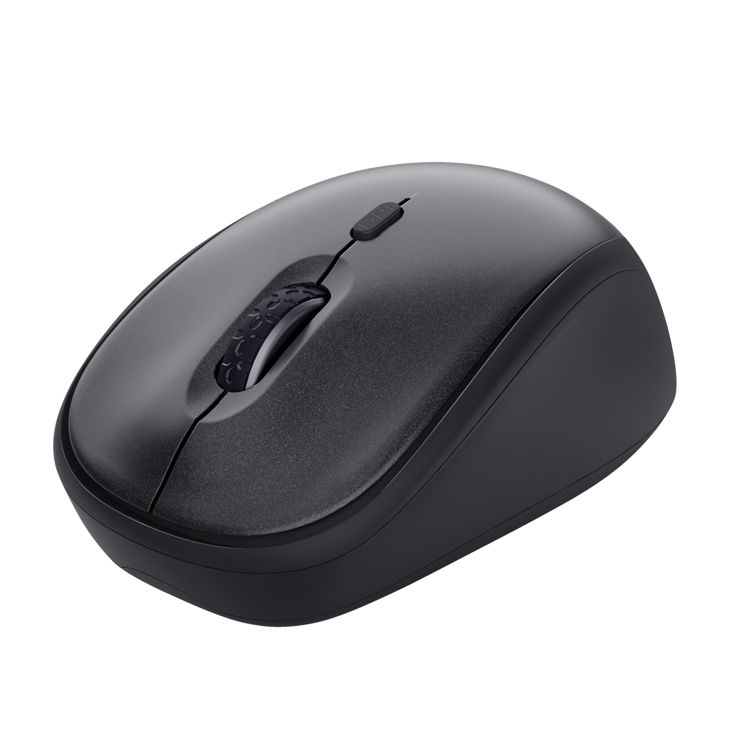 Trust TM-201 Wireless Optical Mouse - 1600 DPI - Right-Handed - Black