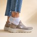 Skechers Slip-ins Go Walk Flex - Grand Entry - Dames Instappers - Taupe - Maat 41