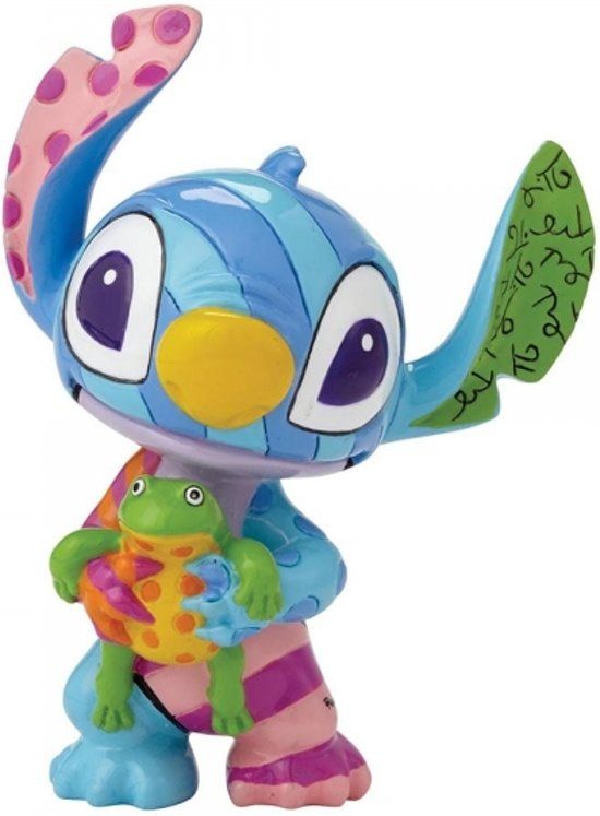 Disney by Romero Britto Disney beeldje - Britto collectie - Stitch mini figurine