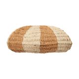 Ferm LIVING Abat-jour Rivan, papier blanc/marron, 45 cm - Rond