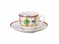 Hutschenreuther Verzamelcollectie 2024 kerstverlichting espressokop 2-delig
