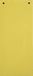 Exacompta 12x FOREVER® Pak van 100 horizontale tabstroken met perforatie 180g - 105x240mm - Geel - 13425B