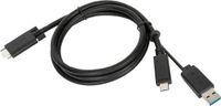 Targus ACC1135GLX USB-kabel 1,8 m USB 3.2 Gen 1 (3.1 Gen 1) USB C Zwart