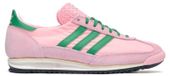 Adidas Chaussures basses pour femme en cuir naturel à lacets, Rose, modèle JQ8309