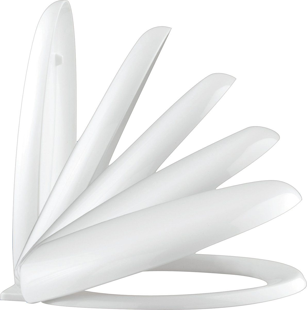 SCHÜTTE WC-Bril 10220 DUROPLAST - Antibacterieel - Soft Close - Gelakt - Wit
