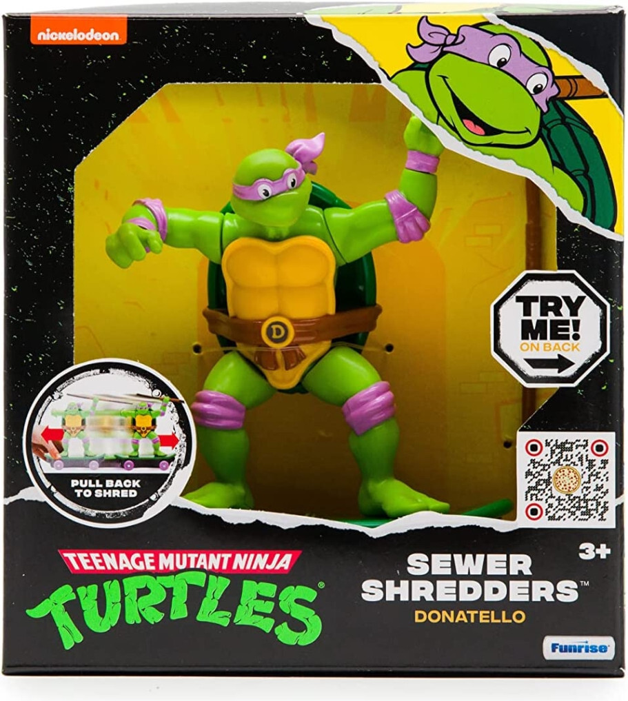 Funrise teenage mutant ninja turtles sewer shredders - donatello