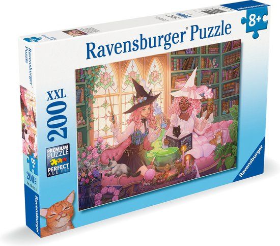 Ravensburger Enchanting Library legpuzzel - 200 stukjes