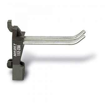 HAZET 112-230 Universele haak - Zwart/Zilver - 30mm - 1 stuk