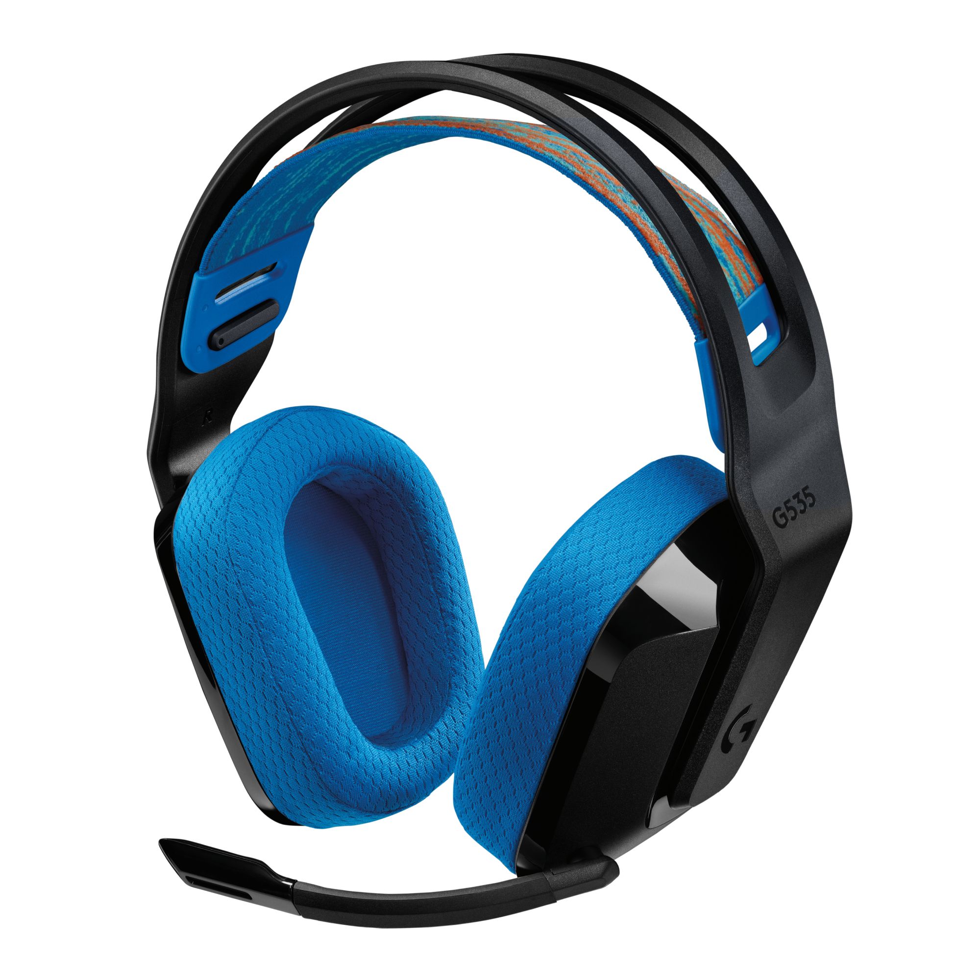 Logitech G G535 Draadloze Gaming Headset - Zwart/Blauw