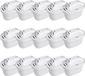 Sans marque Lot de 15 filtres à eau de remplacement pour Brita Maxtra Maxtra+ Mavea Anna Duomax filtre à charbon actif Réduction du chlore et du calcaire Certifié TÜV SÜD NSF