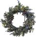 Everlands Krans d60cm groen/blauw