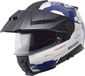 Schuberth E2 Atlas Wit Blauw Systeemhelm - Helm