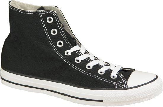 Converse C. Taylor All Star Hi Black M9160 Mannen Zwart Sneakers maat: 48 EU