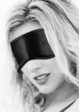 Shots Ouch! Black & White - Satin Eye-Mask