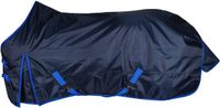 Budget Rider 200gr Outdoordeken - Paardendeken - Maat: 175 - Donkerblauw - Polyamide