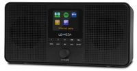 Radio Dab+ - Radio internet - Bluetooth - FM - 40 stations mémoire - Noir
