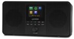 Radio Dab+ - Radio internet - Bluetooth - FM - 40 stations mémoire - Noir