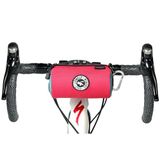 ULAC COURSIER Pulse 1.1L Neo Porter Bike Feed Bag voor stuur, met oogje aan de voorkant voor verlichting en zonnebril en een schouderriem voor gemakkelijk transport (Rosa-Teal)