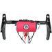 ULAC COURSIER Pulse 1.1L Neo Porter Bike Feed Bag voor stuur, met oogje aan de voorkant voor verlichting en zonnebril en een schouderriem voor gemakkelijk transport (Rosa-Teal)